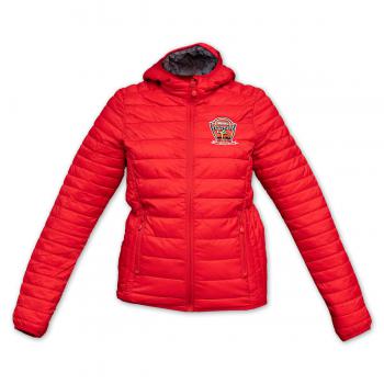 AVAILABLE FOR PRE-ORDER women padded jacket | red